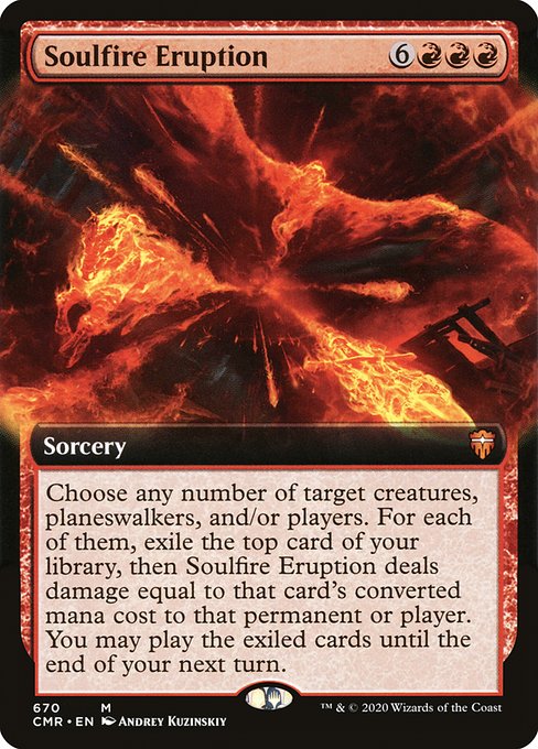 Soulfire Eruption from Commander Legends