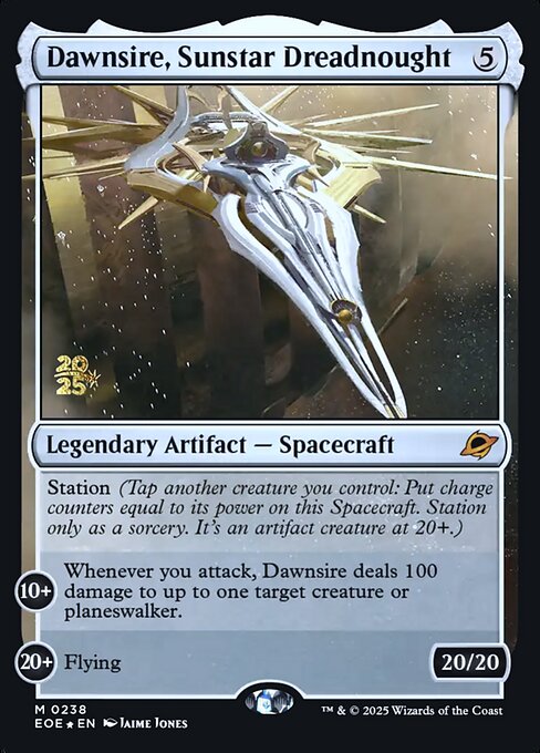 Dawnsire, Sunstar Dreadnought from Edge of Eternities Promos