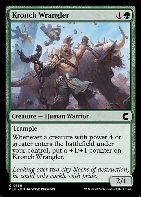 Kronch Wrangler highlighted card art