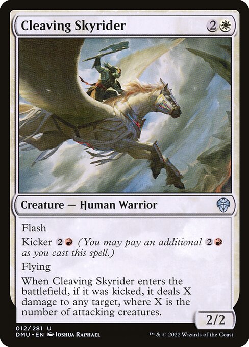 Cleaving Skyrider highlighted card art