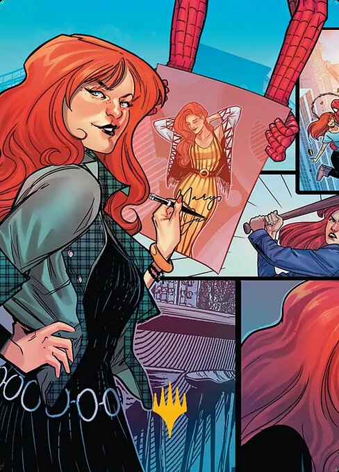 Mary Jane Watson // Mary Jane Watson from Marvel's Spider-Man Art Series