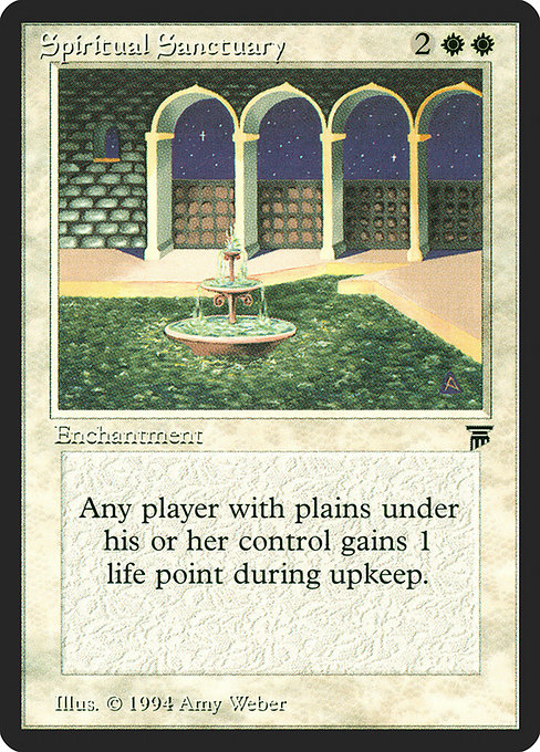 Spiritual Sanctuary highlighted card art