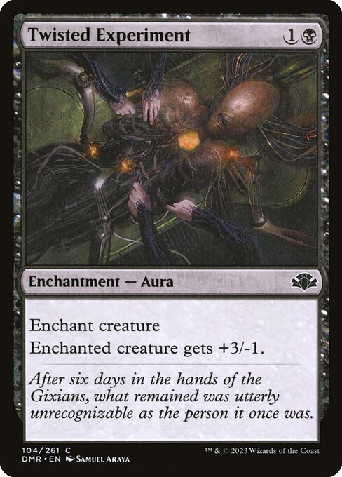 Twisted Experiment highlighted card art