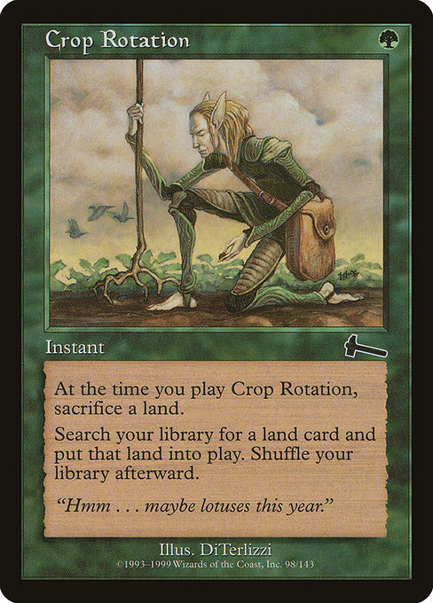 Crop Rotation from Urza's Legacy