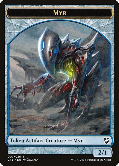 Myr from Commander 2018 Tokens