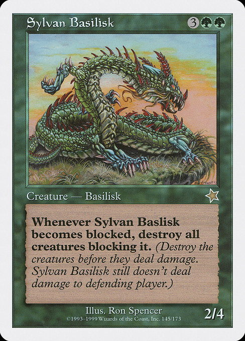 Sylvan Basilisk from Starter 1999