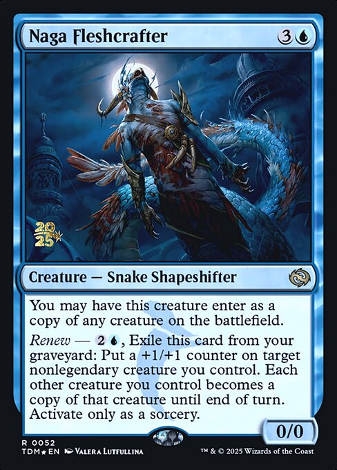 Naga Fleshcrafter from Tarkir: Dragonstorm Promos