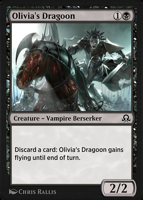 Olivia's Dragoon from Shadows over Innistrad Remastered