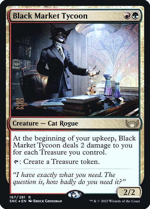 Black Market Tycoon from Streets of New Capenna Promos