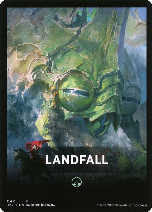 Landfall from Jumpstart 2022 Front Cards