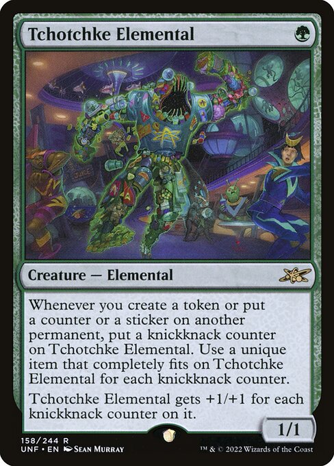 Tchotchke Elemental highlighted card art