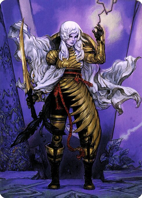 The Wandering Emperor // The Wandering Emperor highlighted card art