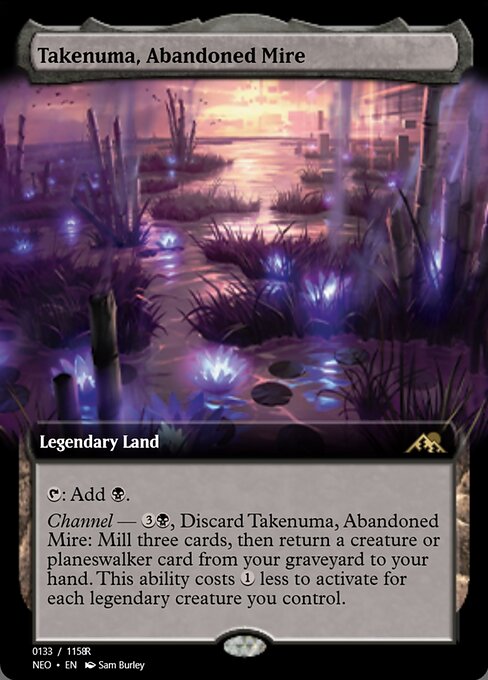 Takenuma, Abandoned Mire highlighted card art