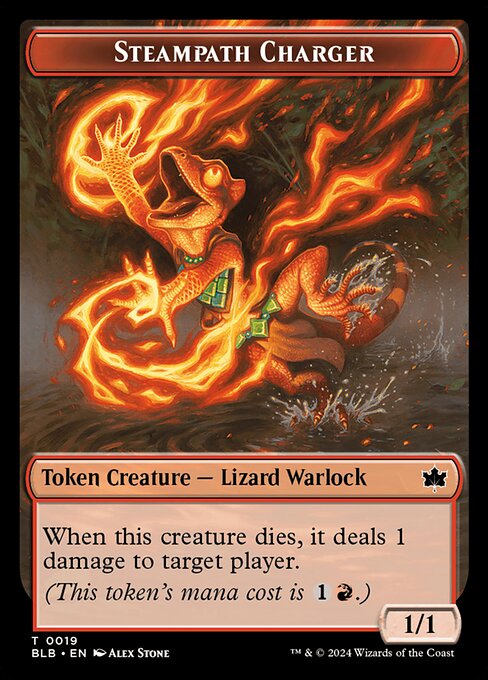 Steampath Charger highlighted card art