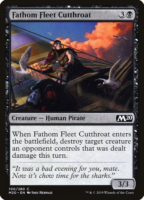 Fathom Fleet Cutthroat highlighted card art