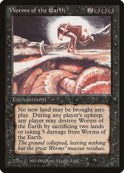 Worms of the Earth highlighted card art