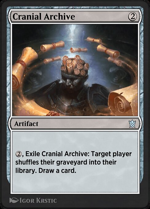 Cranial Archive highlighted card art