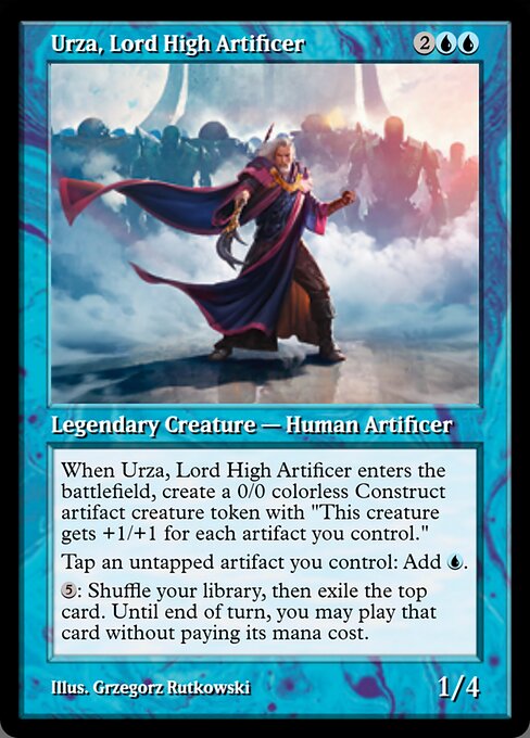 Urza, Lord High Artificer from Magic Online Promos