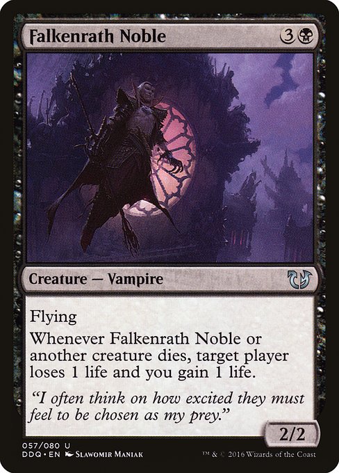 Falkenrath Noble from Duel Decks: Blessed vs. Cursed