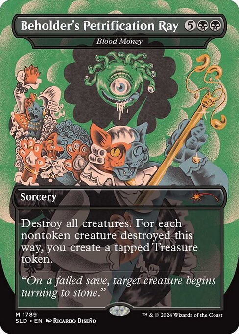 Blood Money highlighted card art