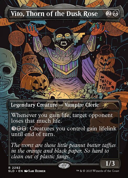 Vito, Thorn of the Dusk Rose highlighted card art
