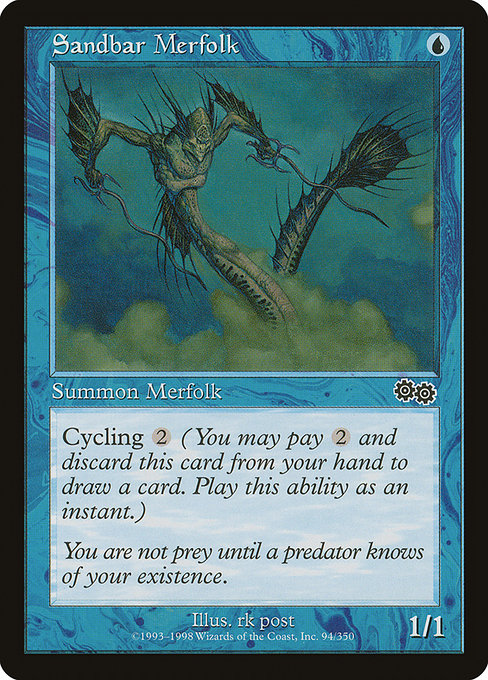 Sandbar Merfolk highlighted card art
