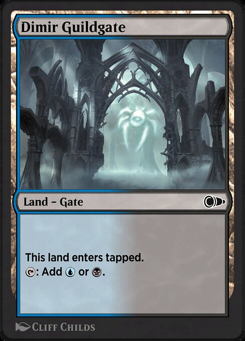 Dimir Guildgate highlighted card art