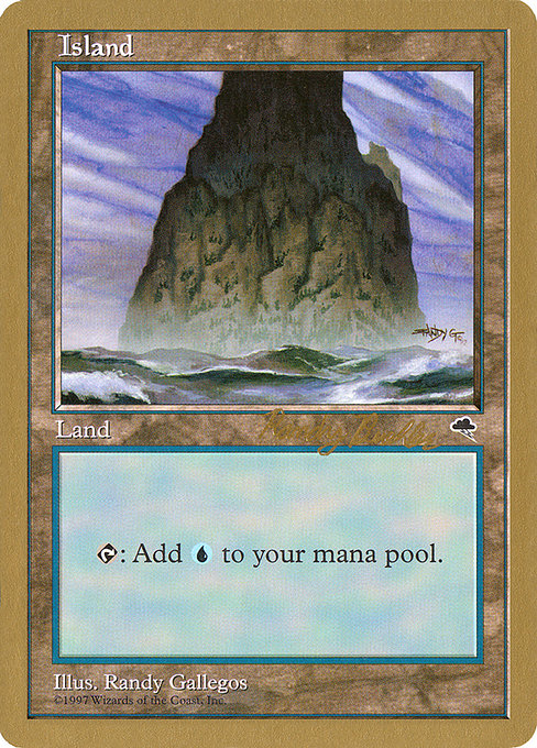 Island from World Championship Decks 1998