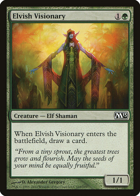 Elvish Visionary from Magic 2013