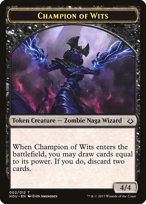 Champion of Wits from Hour of Devastation Tokens