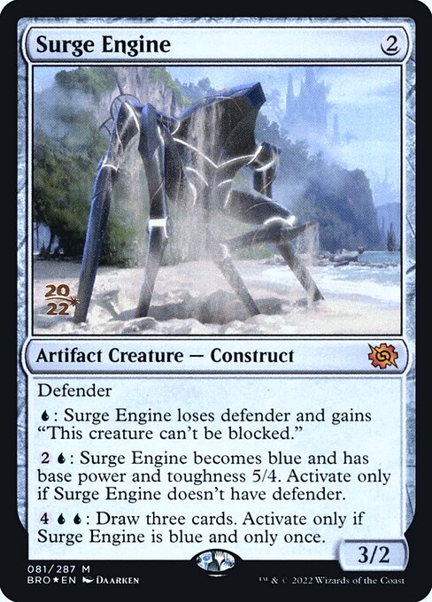 Surge Engine from The Brothers' War Promos