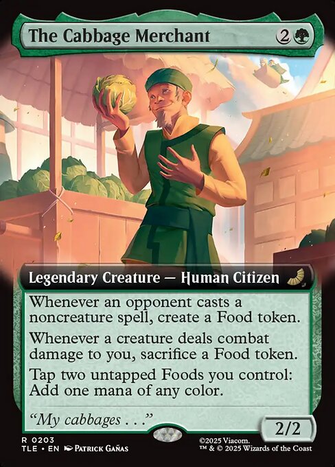 The Cabbage Merchant from Avatar: The Last Airbender Eternal