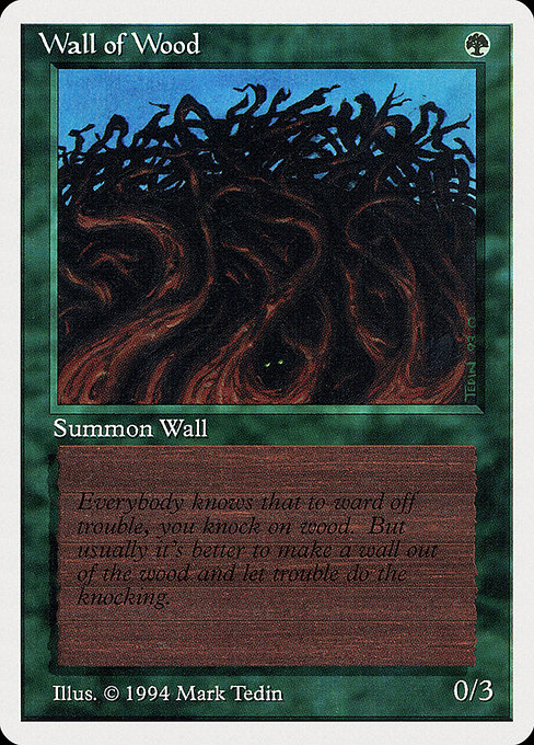 Wall of Wood from Summer Magic / Edgar