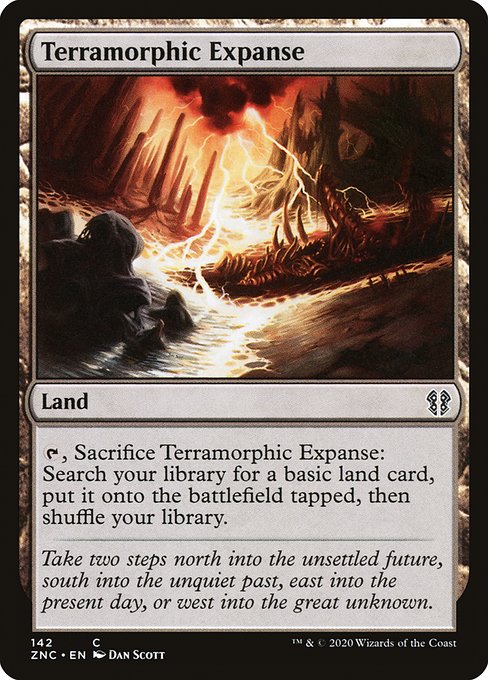 Terramorphic Expanse from Zendikar Rising Commander