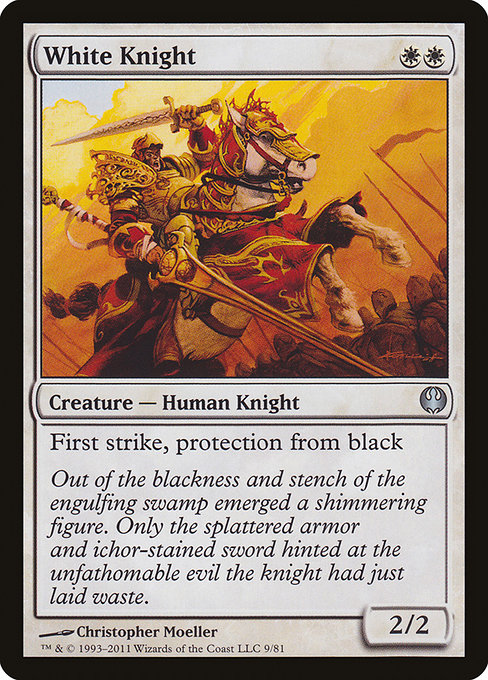 White Knight from Duel Decks: Knights vs. Dragons