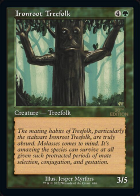 Ironroot Treefolk highlighted card art