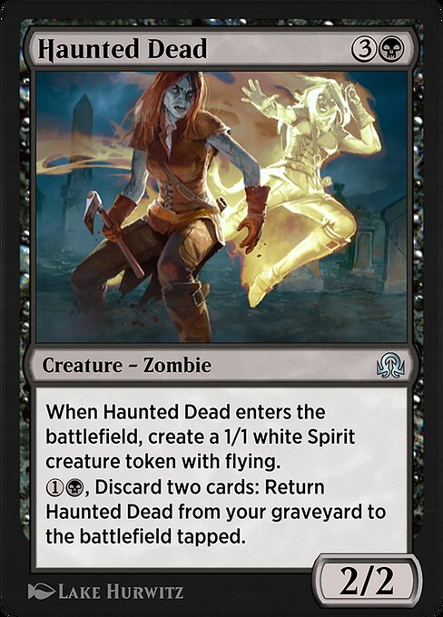 Haunted Dead from Shadows over Innistrad Remastered