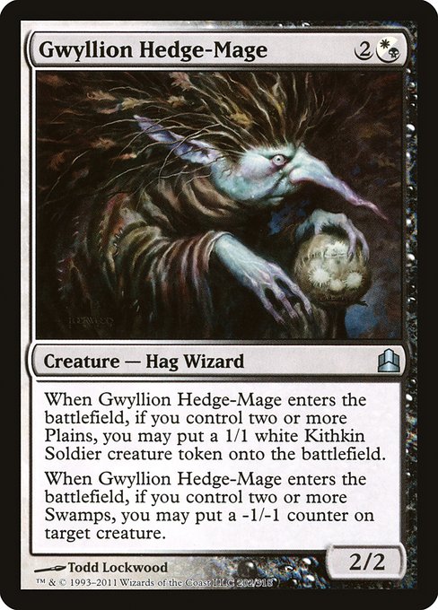 Gwyllion Hedge-Mage from Commander 2011