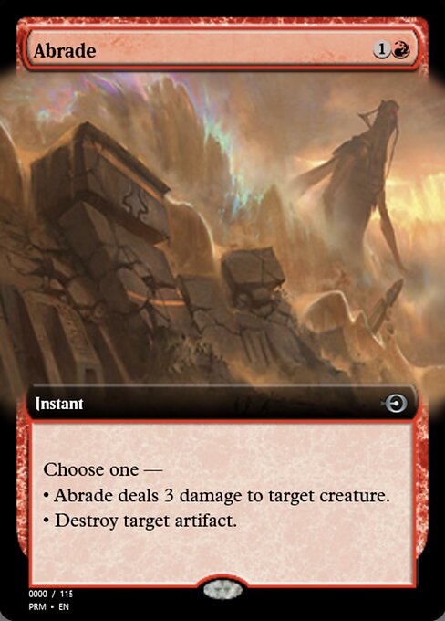 Abrade from Magic Online Promos