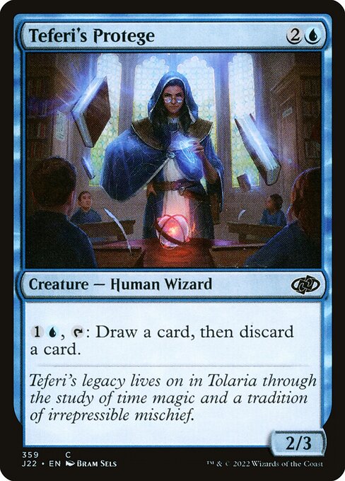 Teferi's Protege highlighted card art
