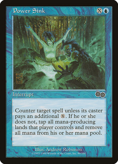 Power Sink from Urza's Saga