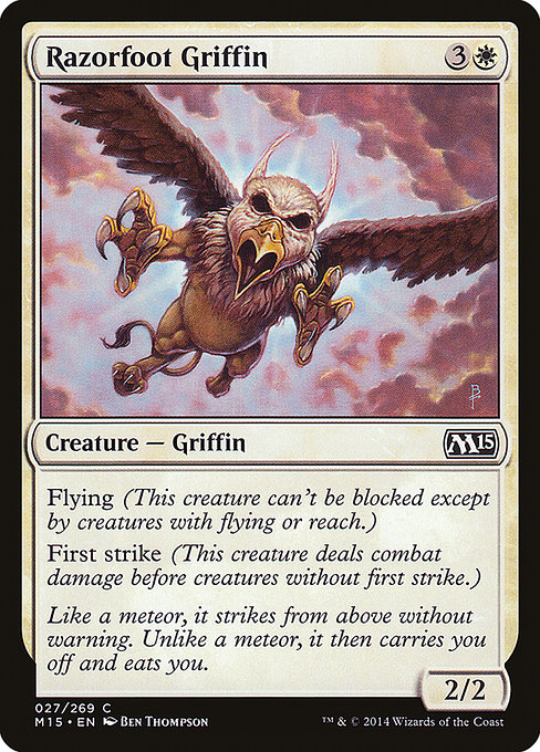 Razorfoot Griffin highlighted card art