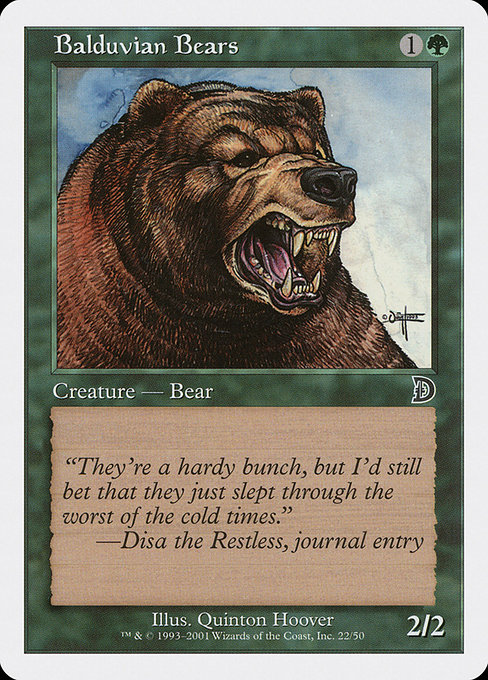 Balduvian Bears highlighted card art