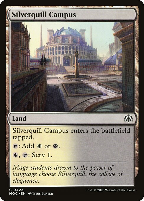 Silverquill Campus highlighted card art
