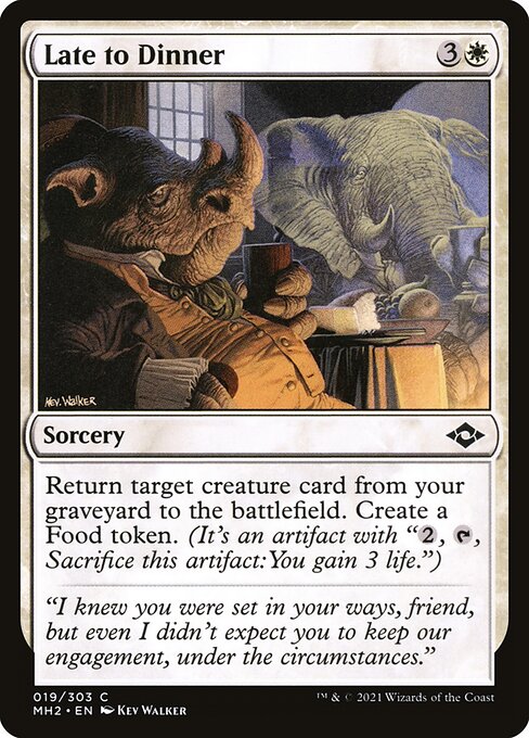 Late to Dinner from Modern Horizons 2