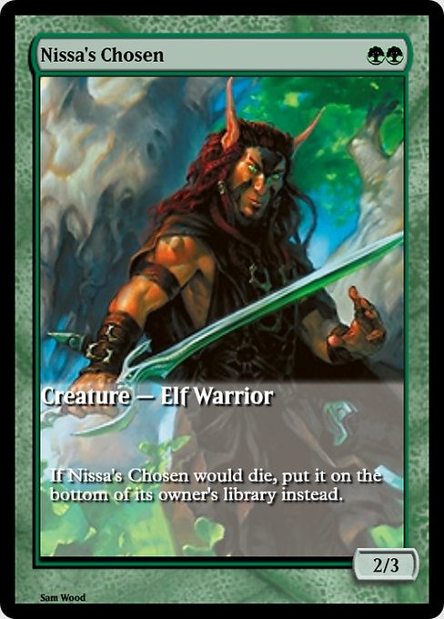 Nissa's Chosen from Magic Online Promos