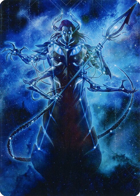 Heliod, the Warped Eclipse // Heliod, the Warped Eclipse from March of the Machine Art Series
