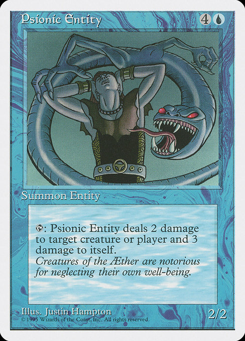 Psionic Entity highlighted card art