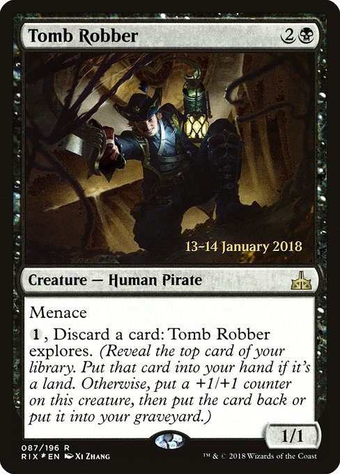 Tomb Robber from Rivals of Ixalan Promos