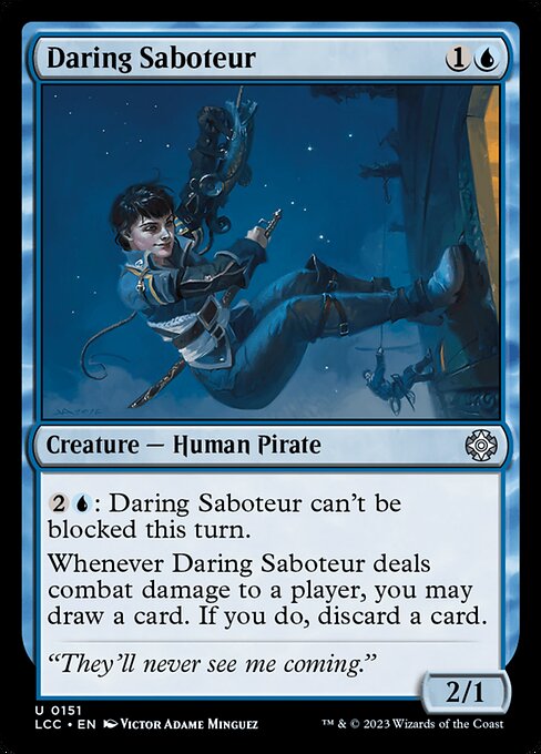 Daring Saboteur from The Lost Caverns of Ixalan Commander